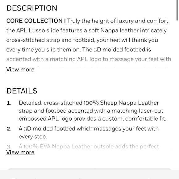 APL LUSSO SLIDES - Picture 8 of 11